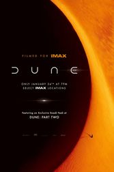 Dune (2021) IMAX REISSUE Poster
